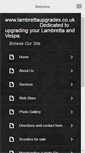 Mobile Screenshot of lambrettaupgrades.co.uk